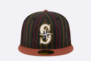 New Era Seattle Mariners MLB Vintage Herringbone 59FIFTY Fitted